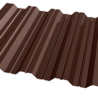 Профлист НС35 0,4 ПЭ RAL8017 (шоколадно-коричневый), м
