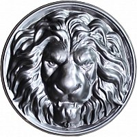 Кованый элемент Голова льва штампованная 