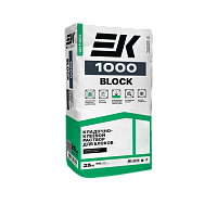 Клей "ЕК" 1000 BLOCK  для плитки и г/с блоков  25кг, шт
