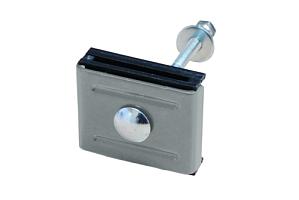 Крепление (скоба и болт М6х85)  RAL 7024 Grand Line, шт