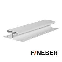 H-профиль FineBer Белый  3,05м, шт