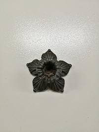 Кованый элемент Цветок ф60 h90х4мм Кованый элемент Цветок ф60 h90х4мм
