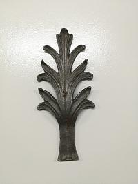 Кованый элемент Лист 235х115х6мм Кованый элемент Лист 235х115х6мм