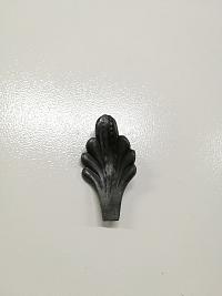 Кованый элемент Лист 90х55х4мм Кованый элемент Лист 90х55х4мм