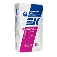 Наливной пол "ЕК" level 2.0 быстродействующий влагостойкий 20кг, шт Наливной пол "ЕК" level 2.0 быстродействующий влагостойкий 20кг, шт